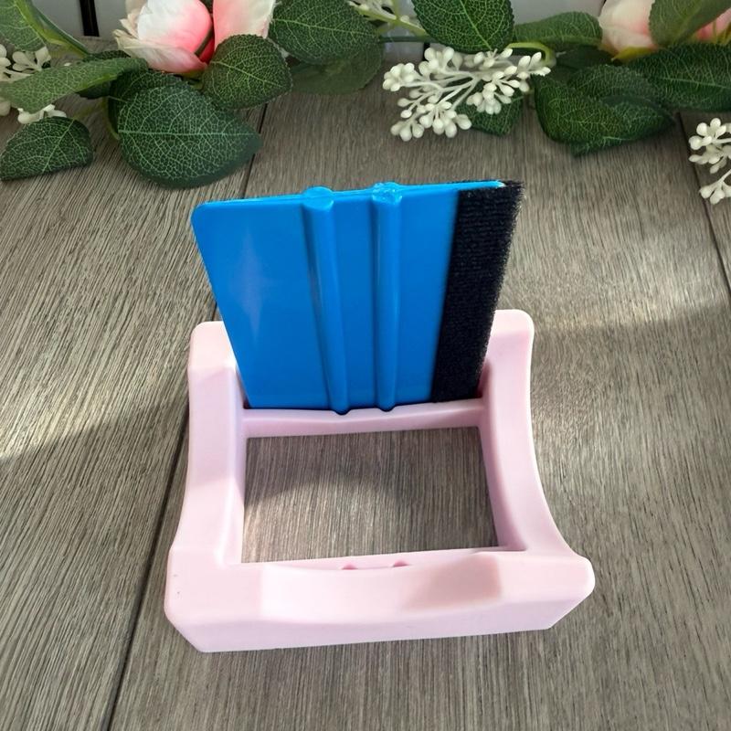 Multi-Purpose Craft Squeegee & Cup Balancing Stand for Vinyl Decal Application and Epoxy Crafts Compact Lightweight Design Ideal for DIY Projects