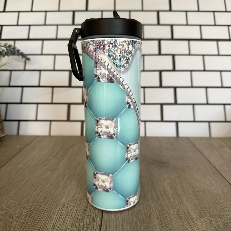 20oz Sports bottle for Everyday Use Stylish Drinkware with Closed Lid for On-the-Go Convenience