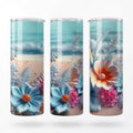 20oz Skinny Tumbler with Straw & Cleaner Perfect for Everyday Use Stylish Drinkware with Closed Lid for On-the-Go Convenience