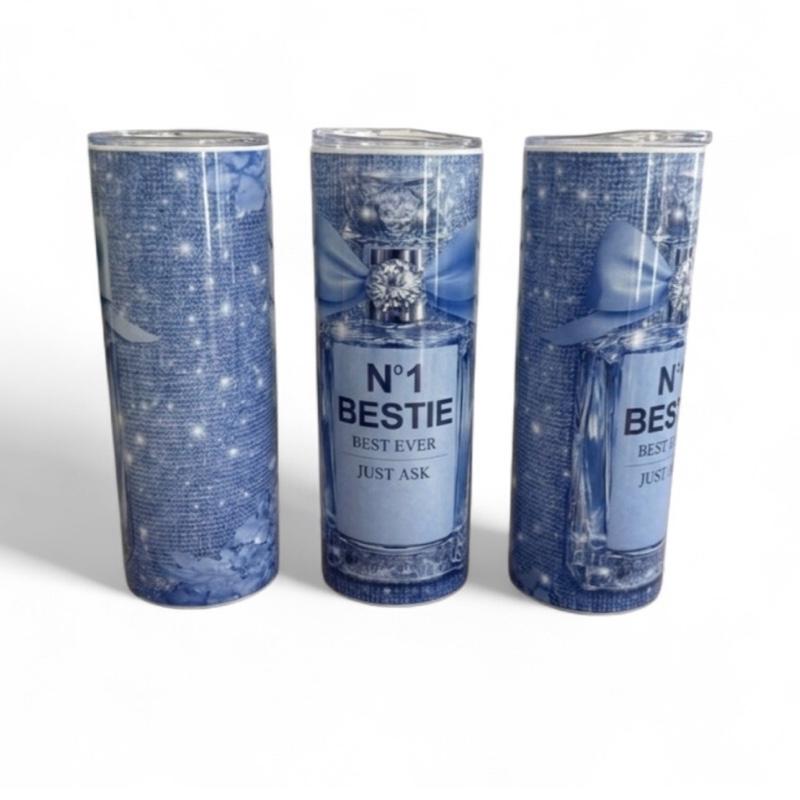 20oz Skinny Tumbler with Straw & Cleaner Perfect for Everyday Use Stylish Drinkware with Closed Lid for On-the-Go Convenience