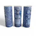 20oz Skinny Tumbler with Straw & Cleaner Perfect for Everyday Use Stylish Drinkware with Closed Lid for On-the-Go Convenience