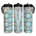 20oz Sports bottle for Everyday Use Stylish Drinkware with Closed Lid for On-the-Go Convenience