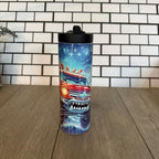 20oz Sports bottle for Everyday Use Stylish Drinkware with Closed Lid for On-the-Go Convenience