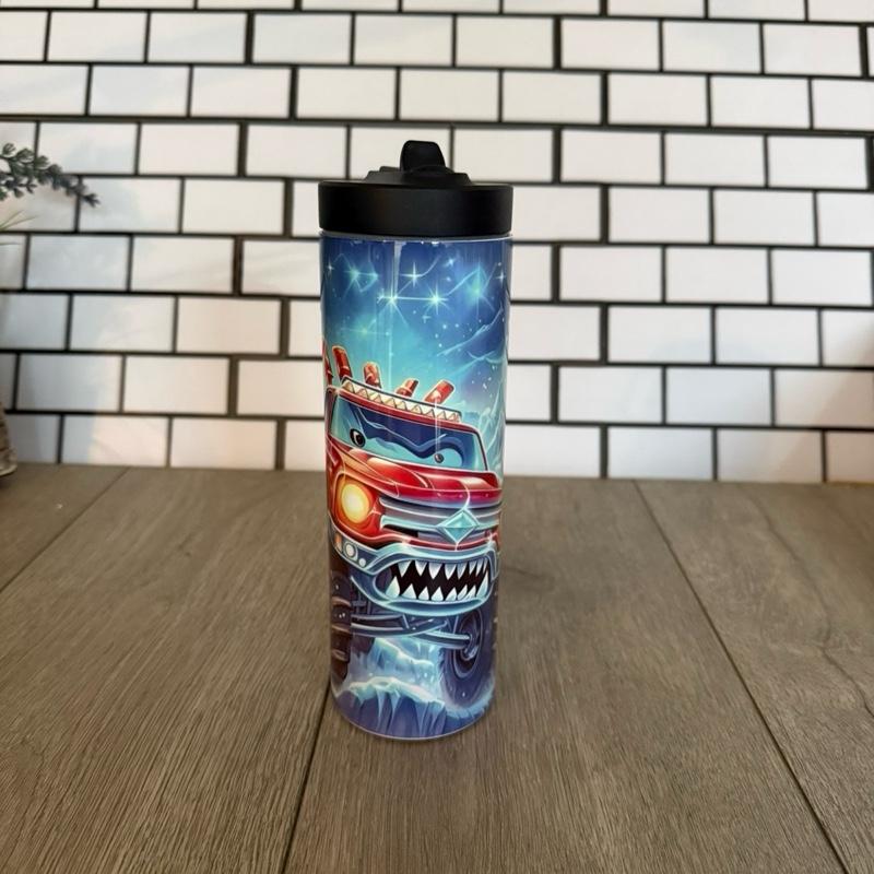 20oz Sports bottle for Everyday Use Stylish Drinkware with Closed Lid for On-the-Go Convenience