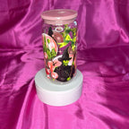 Beautiful Tumbler with Lid and Straw - displaying wicked witches. - Perfect for Daily Use