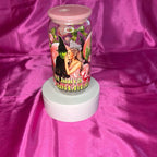 Beautiful Tumbler with Lid and Straw - displaying wicked witches. - Perfect for Daily Use