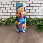 20oz Skinny Tumbler with Straw & Cleaner Perfect for Everyday Use Stylish Drinkware with Closed Lid for On-the-Go Convenience