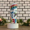 20oz Skinny Tumbler with Straw & Cleaner Perfect for Everyday Use Stylish Drinkware with Closed Lid for On-the-Go Convenience