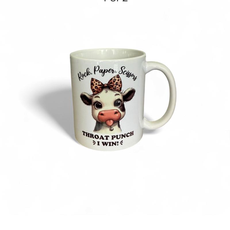 Ceramic 11 oz Mug featuring a fun Design