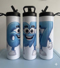 20oz Sports bottle for Everyday Use Stylish Drinkware with Closed Lid for On-the-Go Convenience