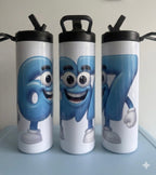 20oz Sports bottle for Everyday Use Stylish Drinkware with Closed Lid for On-the-Go Convenience