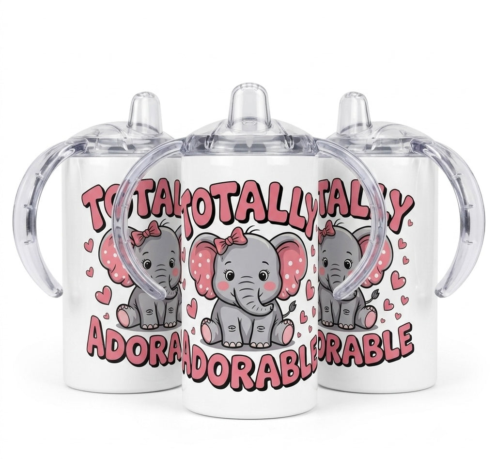 12oz Sippy Tumbler for Children & Individuals with Disabilities with 2 Interchangeable Lids & Reusable Straw Portable Travel & Spill Resistant Design