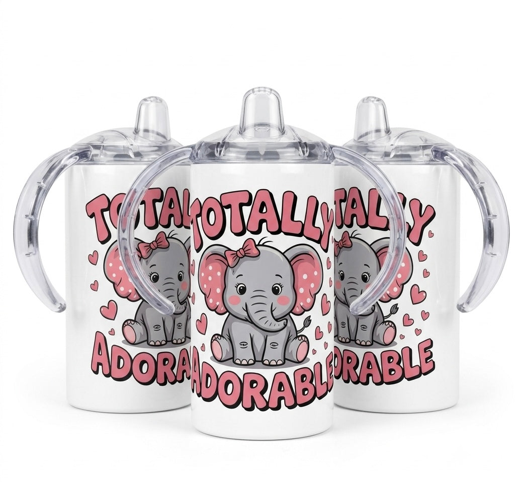 12oz Sippy Tumbler for Children & Individuals with Disabilities with 2 Interchangeable Lids & Reusable Straw Portable Travel & Spill Resistant Design