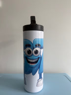 20oz Sports bottle for Everyday Use Stylish Drinkware with Closed Lid for On-the-Go Convenience