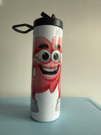 20oz Sports bottle for Everyday Use Stylish Drinkware with Closed Lid for On-the-Go Convenience