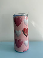 20oz Skinny Tumbler with Straw & Cleaner Perfect for Everyday Use Stylish Drinkware with Closed Lid for On-the-Go Convenience