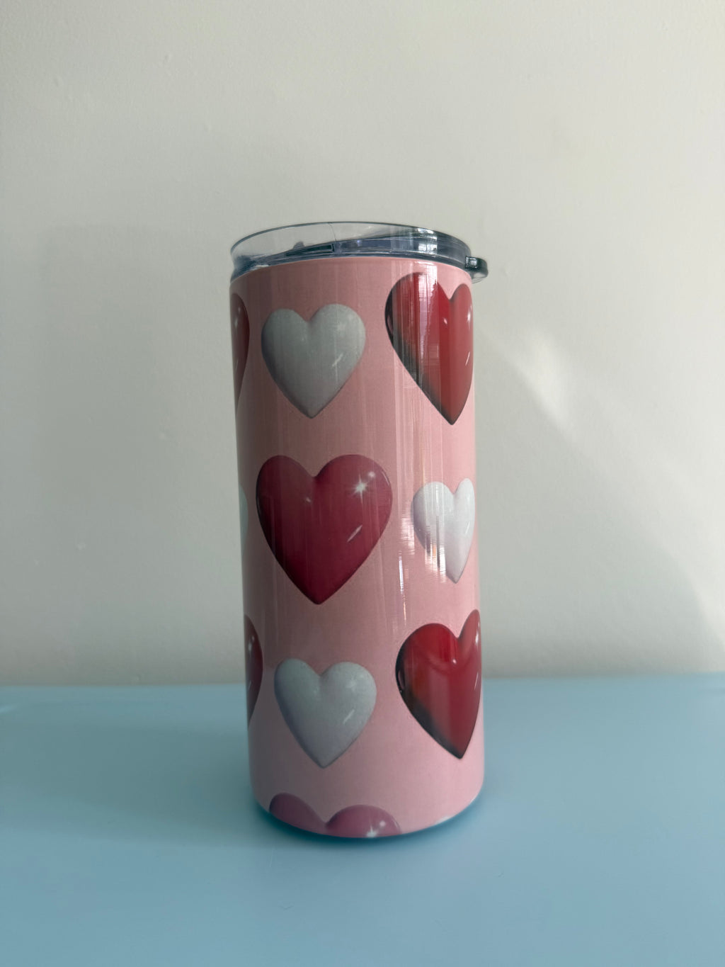 20oz Skinny Tumbler with Straw & Cleaner Perfect for Everyday Use Stylish Drinkware with Closed Lid for On-the-Go Convenience