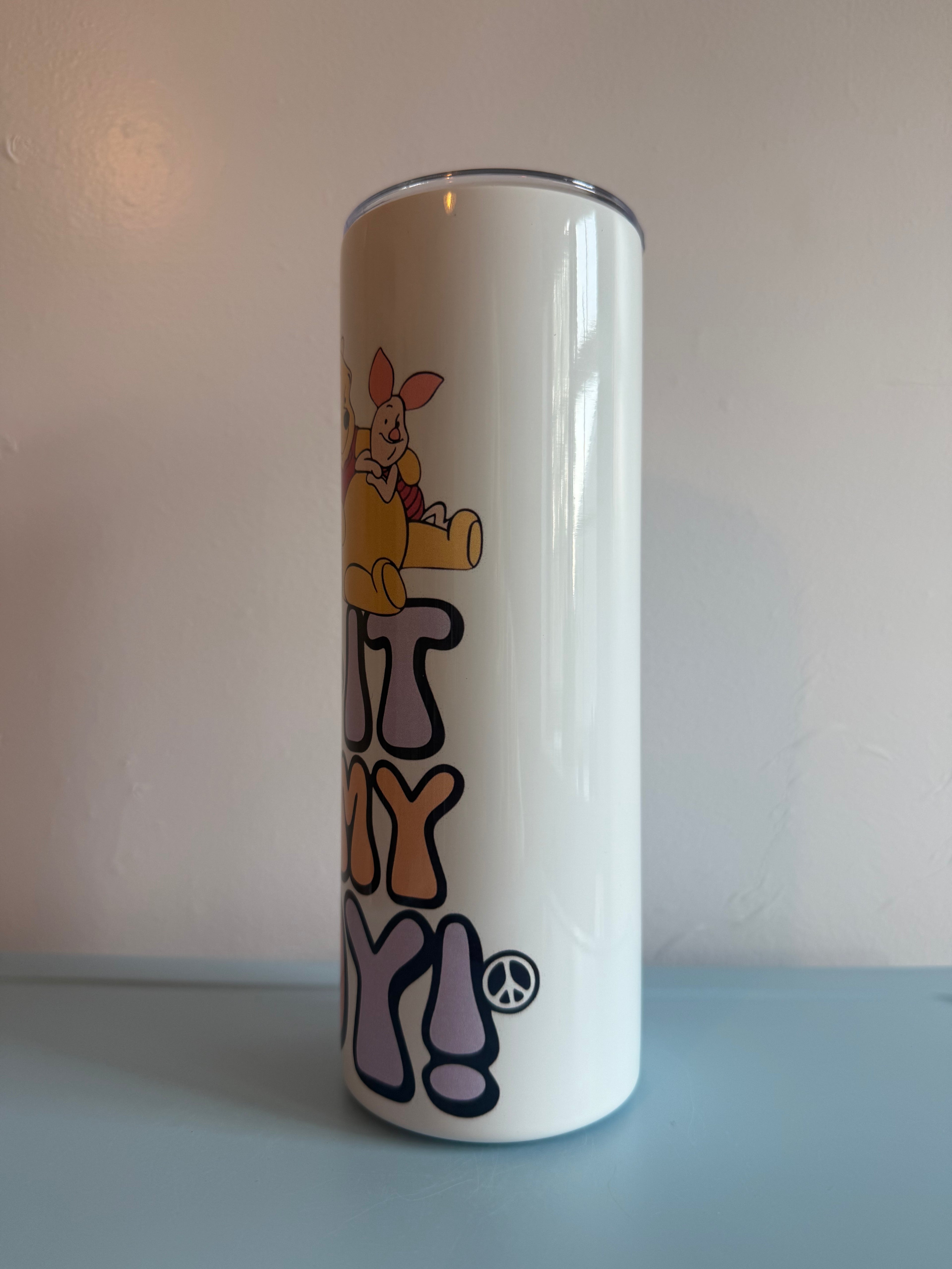 20oz Skinny Tumbler with Straw & Cleaner Perfect for Everyday Use Stylish Drinkware with Closed Lid for On-the-Go Convenience