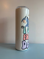 20oz Skinny Tumbler with Straw & Cleaner Perfect for Everyday Use Stylish Drinkware with Closed Lid for On-the-Go Convenience