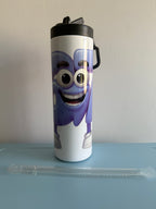 20oz Sports bottle for Everyday Use Stylish Drinkware with Closed Lid for On-the-Go Convenience