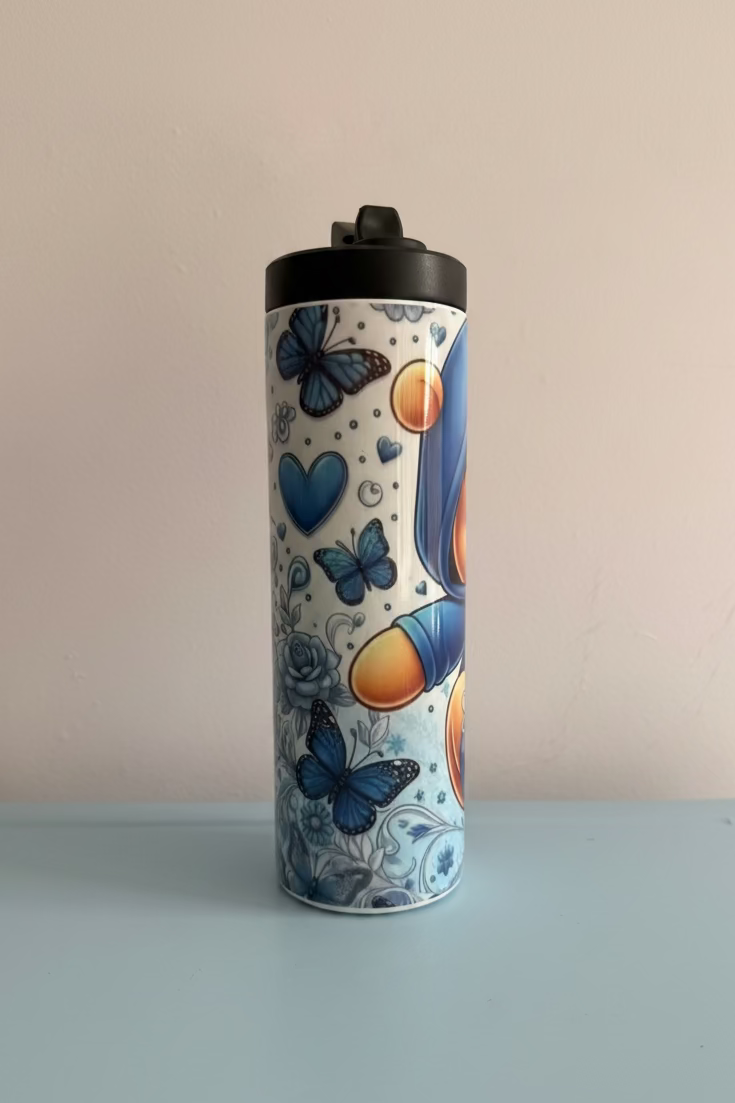 20oz Sports bottle for Everyday Use Stylish Drinkware with Closed Lid for On-the-Go Convenience