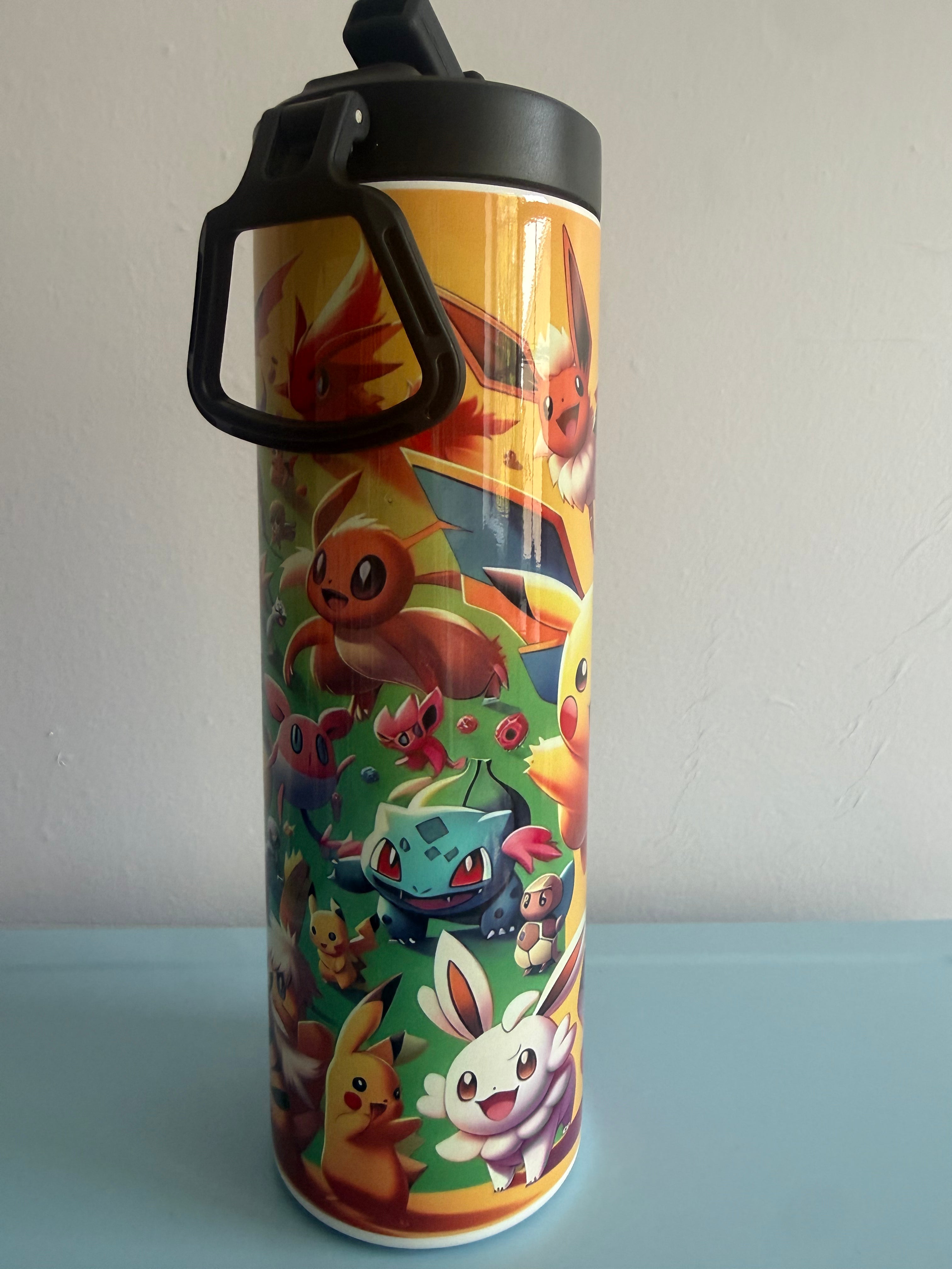 20oz Sports bottle for Everyday Use Stylish Drinkware with Closed Lid for On-the-Go Convenience
