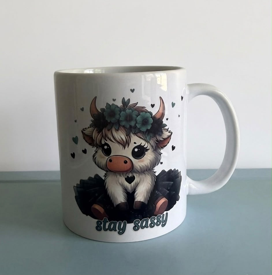 Ceramic 11oz Mug featuring a fun Design