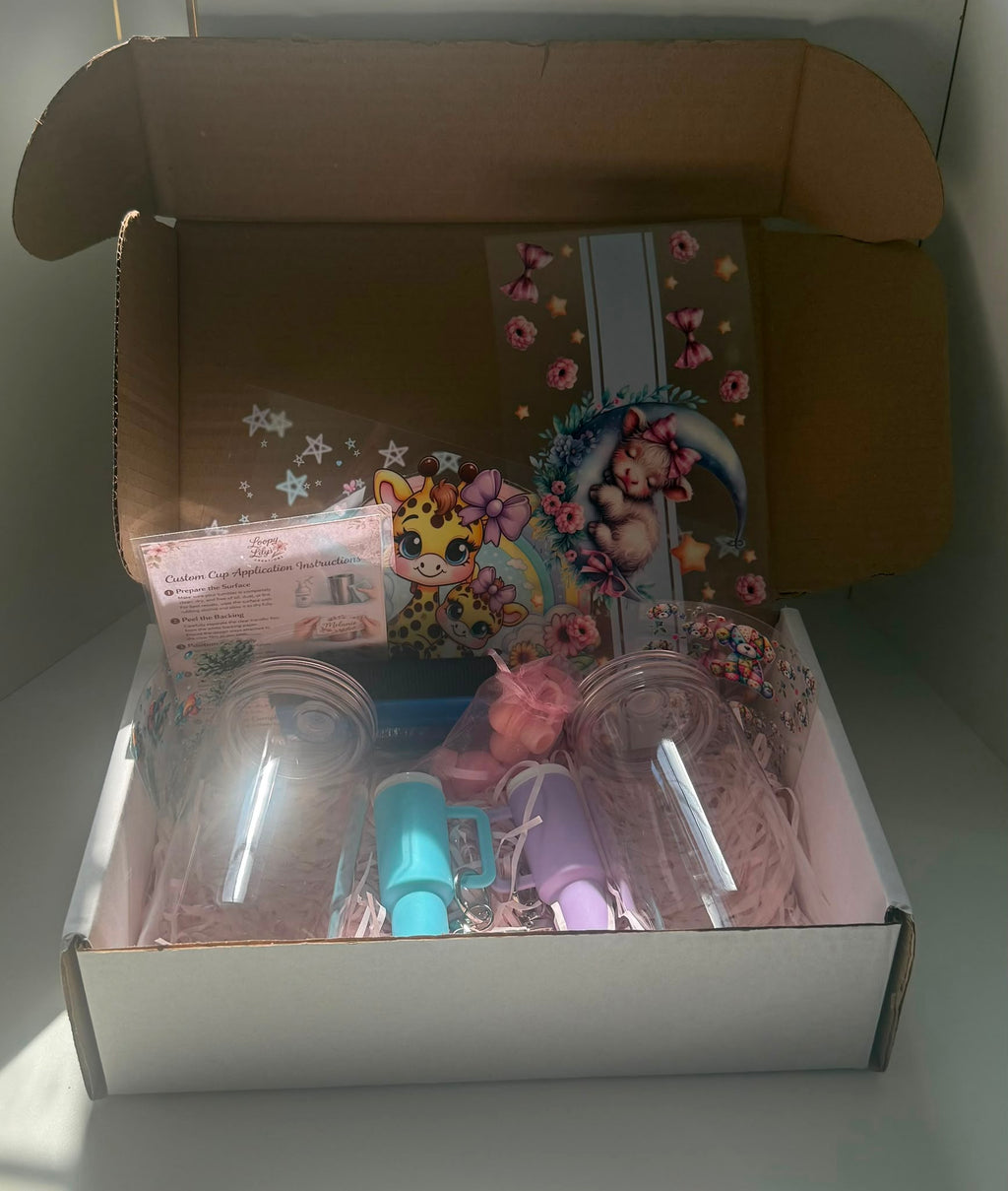 UV DTF Starter Kit great for beginners and those who enjoy crafting