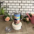 120z Sippy Tumbler for Children & Individuals with Disabilities with 2 Interchangeable Lids & Reusable Straw Portable Travel & Spill Resistant Design
