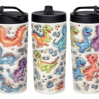 20oz Sports bottle for Everyday Use Stylish Drinkware with Closed Lid for On-the-Go Convenience
