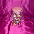 Beautiful Tumbler with Lid and Straw - 'A Bit of a Mess But I'm Doing My Best' Design - Perfect for Daily Use
