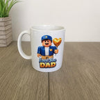 Fathers Day Ceramic 11 oz Mug featuring a fun Design