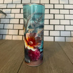 20oz Skinny Tumbler with Straw & Cleaner Perfect for Everyday Use Stylish Drinkware with Closed Lid for On-the-Go Convenience
