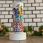 20oz Skinny Tumbler with Straw & Cleaner Perfect for Everyday Use Stylish Drinkware with Closed Lid for On-the-Go Convenience