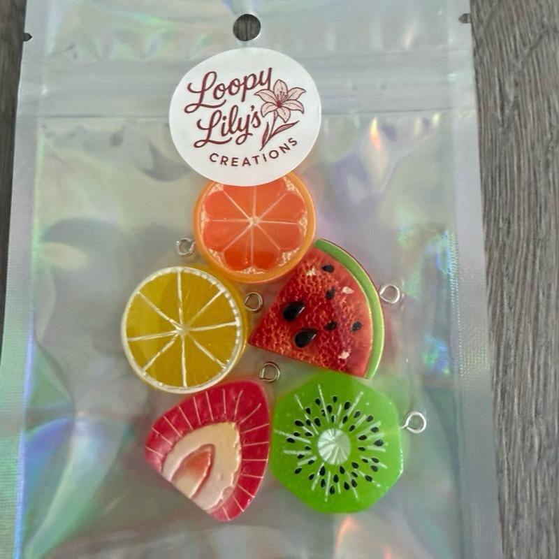 5 X packets of Cute Random Craft Charms